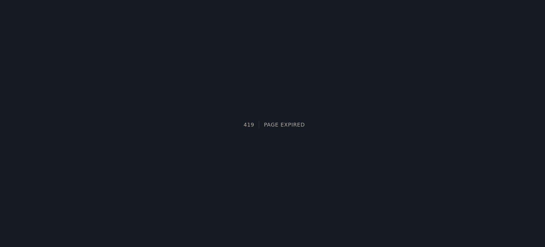 419 Page Expired
