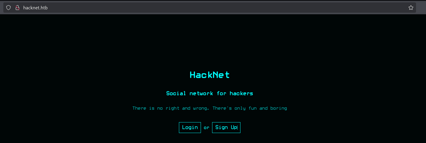 HackNet main website