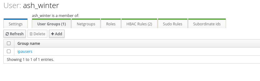 Ash winter user groups